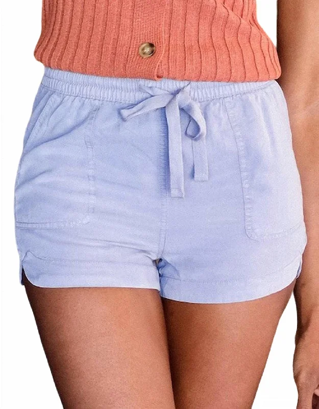 Blue Skies Shorts In Pewter